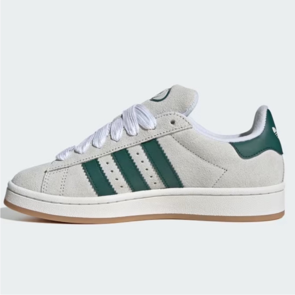 adidas Campus 00s W Crystal White / Core White / Collegiate Green - Picture 4 of 11